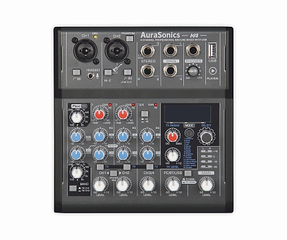 AuraSonics K4 компактный микшерный пульт в Соль-Илецке