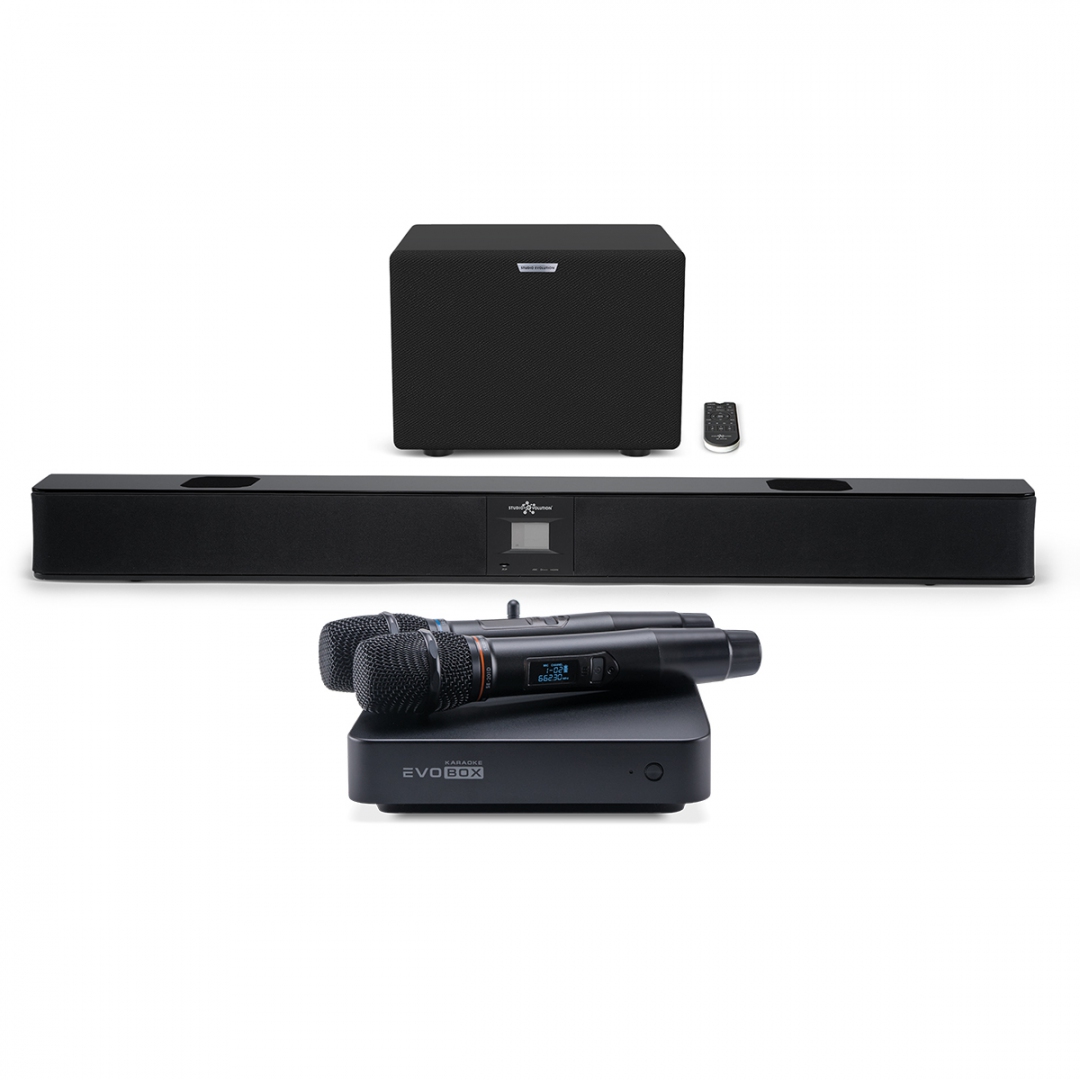 караоке-комплект EVOBOX Plus + EvoSound Bar (саундбар с караоке) в Соль-Илецке